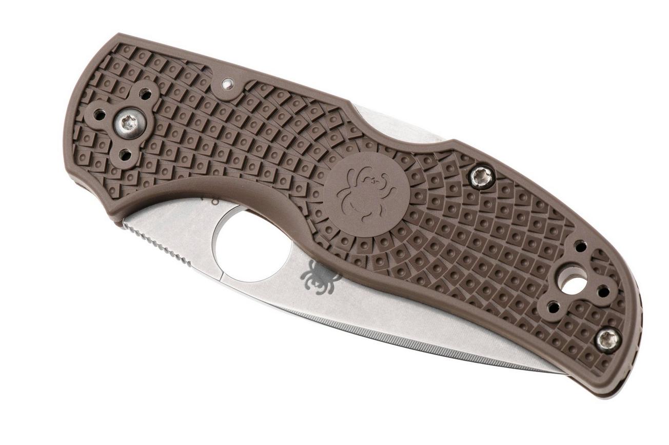 Spyderco Native 5 Lightweight CPM 15V C41PBN15V5 Brown FRN, Sprint Run zakmes