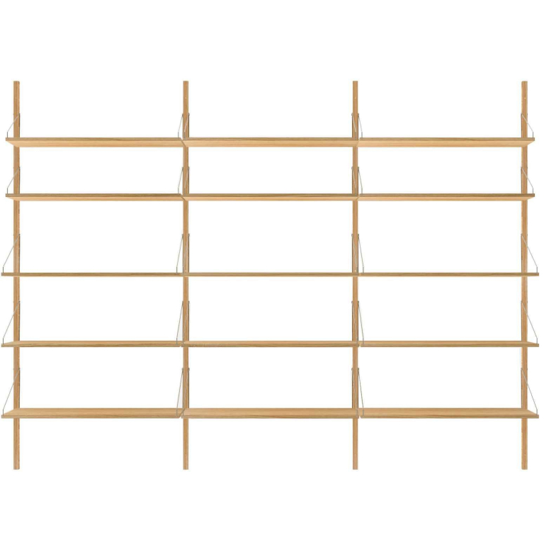 Frama Shelf Library H1852 Triple wandkast natural oiled