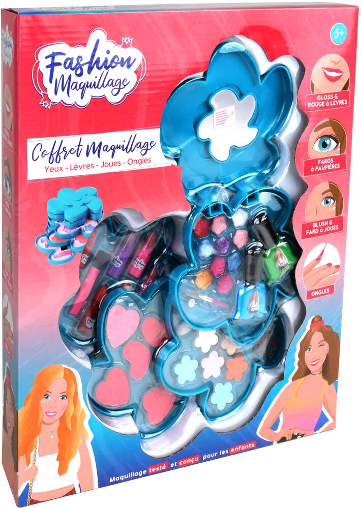 COFFRET MAQUILLAGE FLEUR