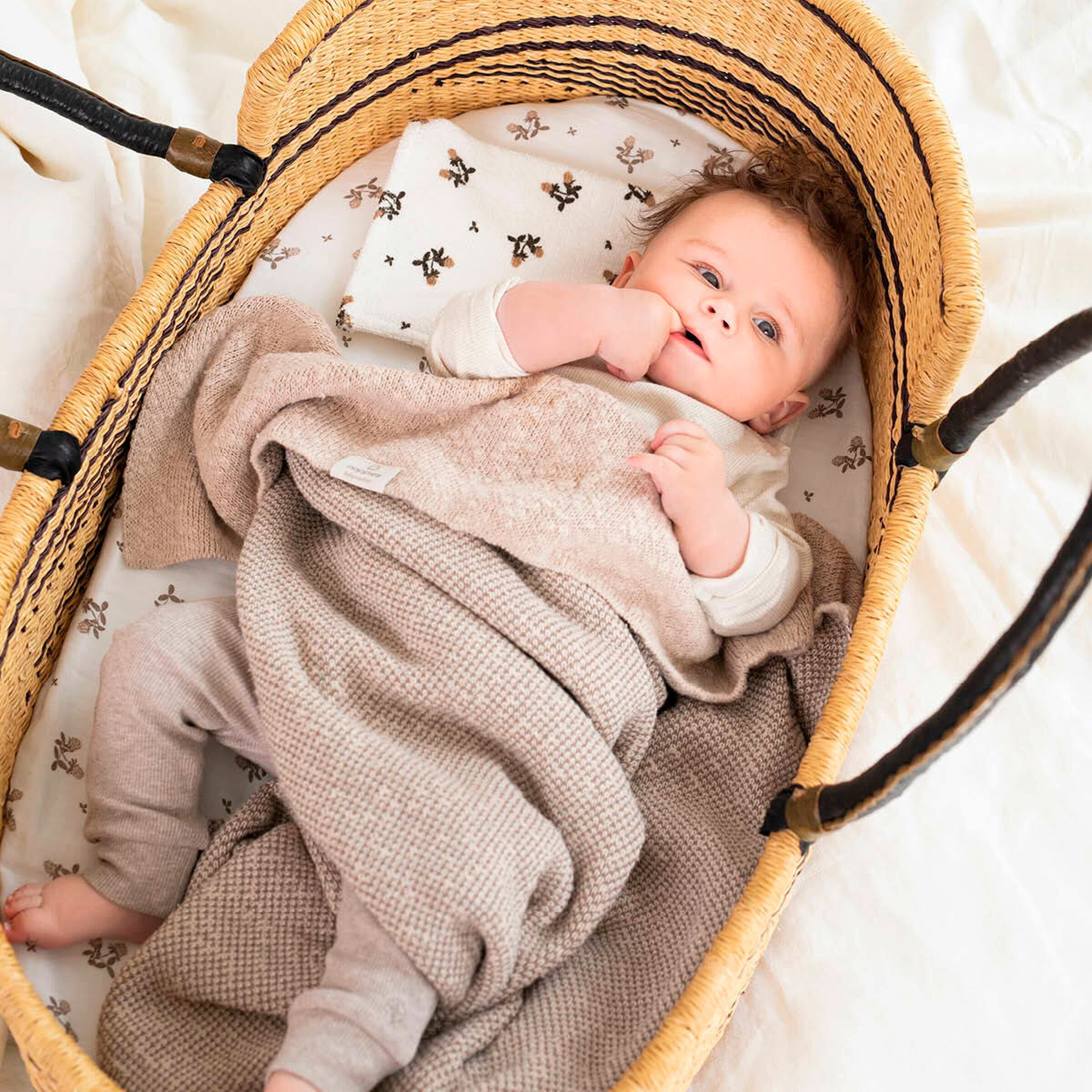 Noppies Baby Jogginghose Naura Taupe Melange