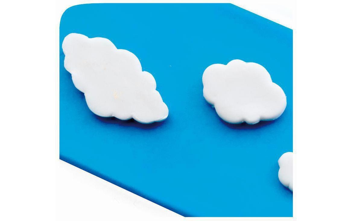 Guetzli-Ausstecher-Set 4 Stück, Wolke3-teiliges Ausstecher-Set für Fondant und Marzipan