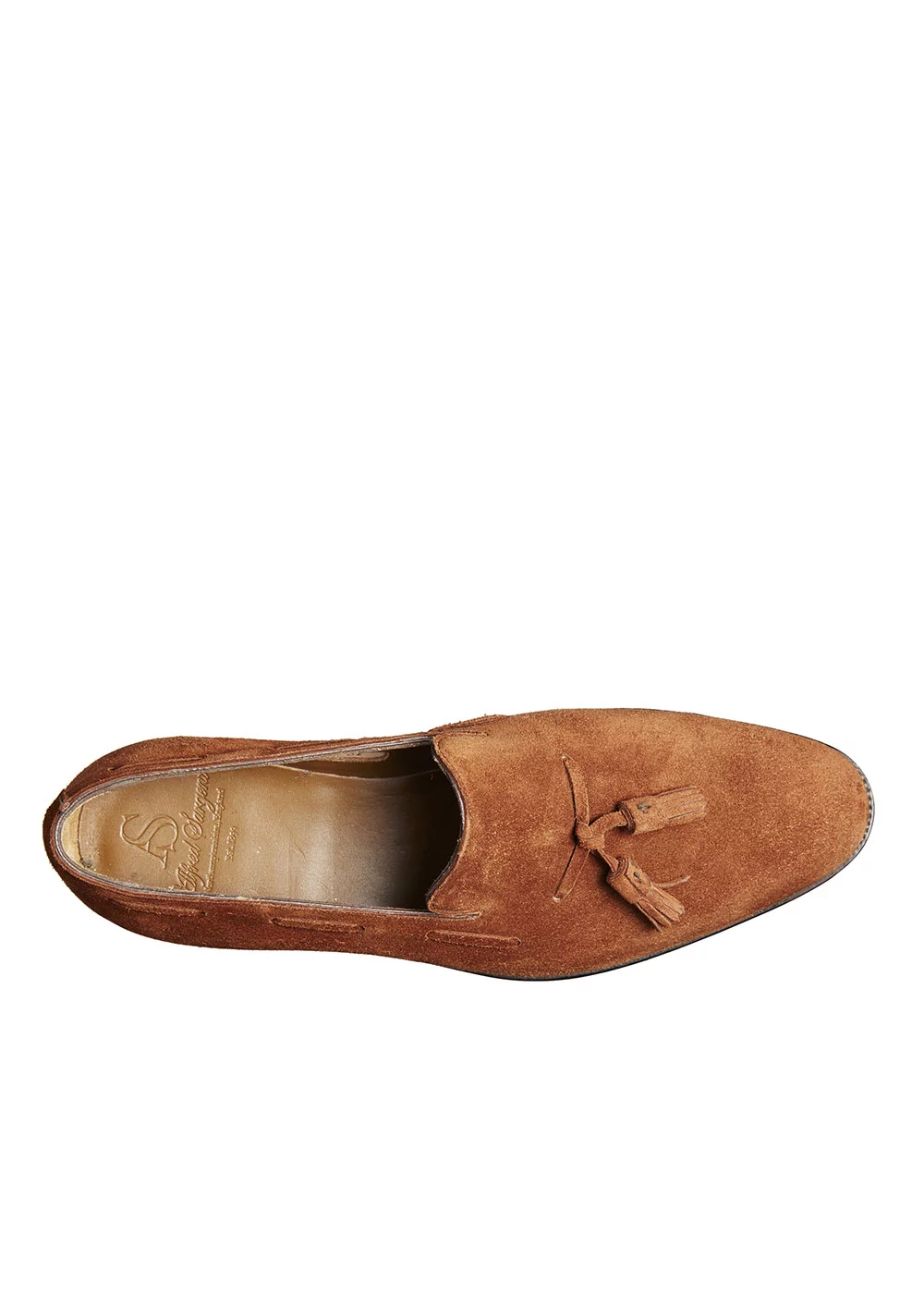 HUGH VEAU VELOURS MARRON