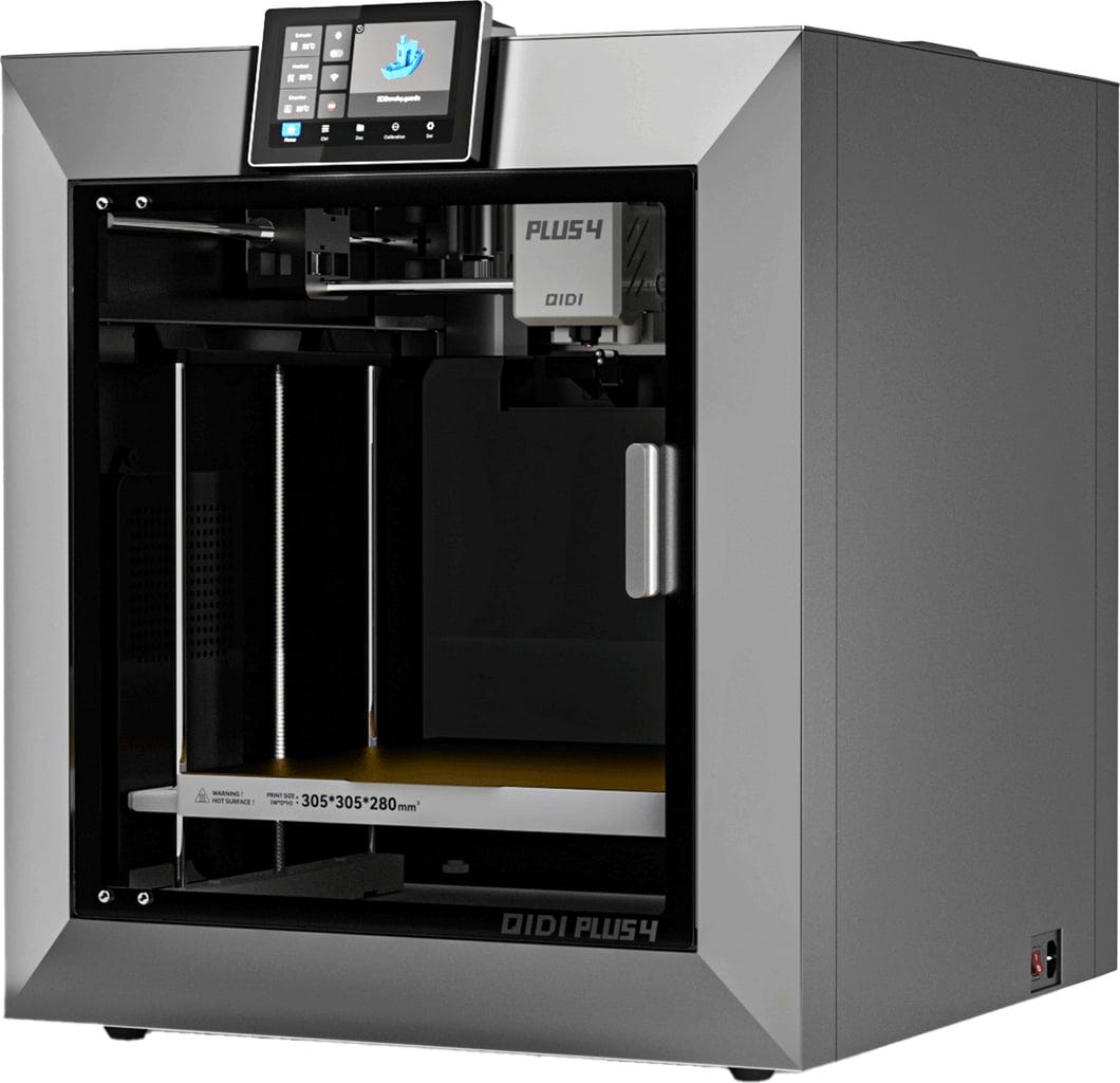 QIDI Tech  Plus4    3D Drucker mit aktiver Kammerheizung & vielseitigen Upgrades