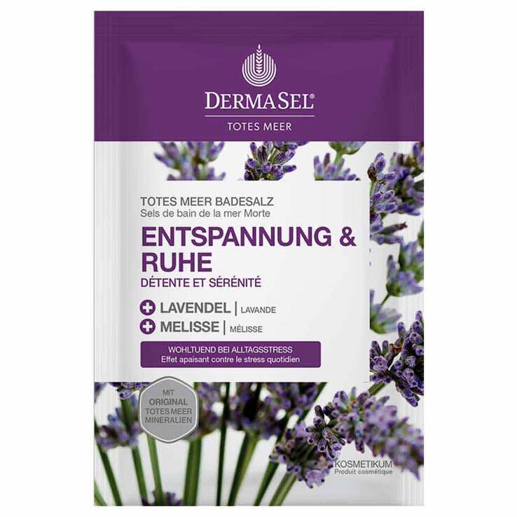 Dermasel Totes Meer Badesalz Entspannung & Ruhe, 80 g