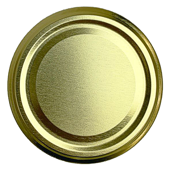 Capsule métallique or TO 82 pasteurisable - le sachet de 100