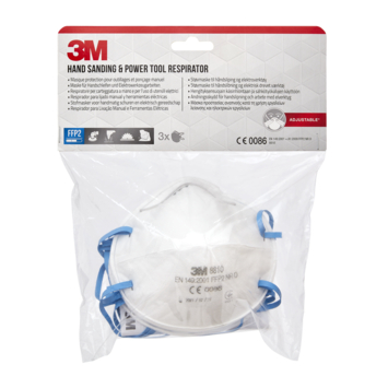 3M fijnstofmasker cupvorm 8810 3 stuks