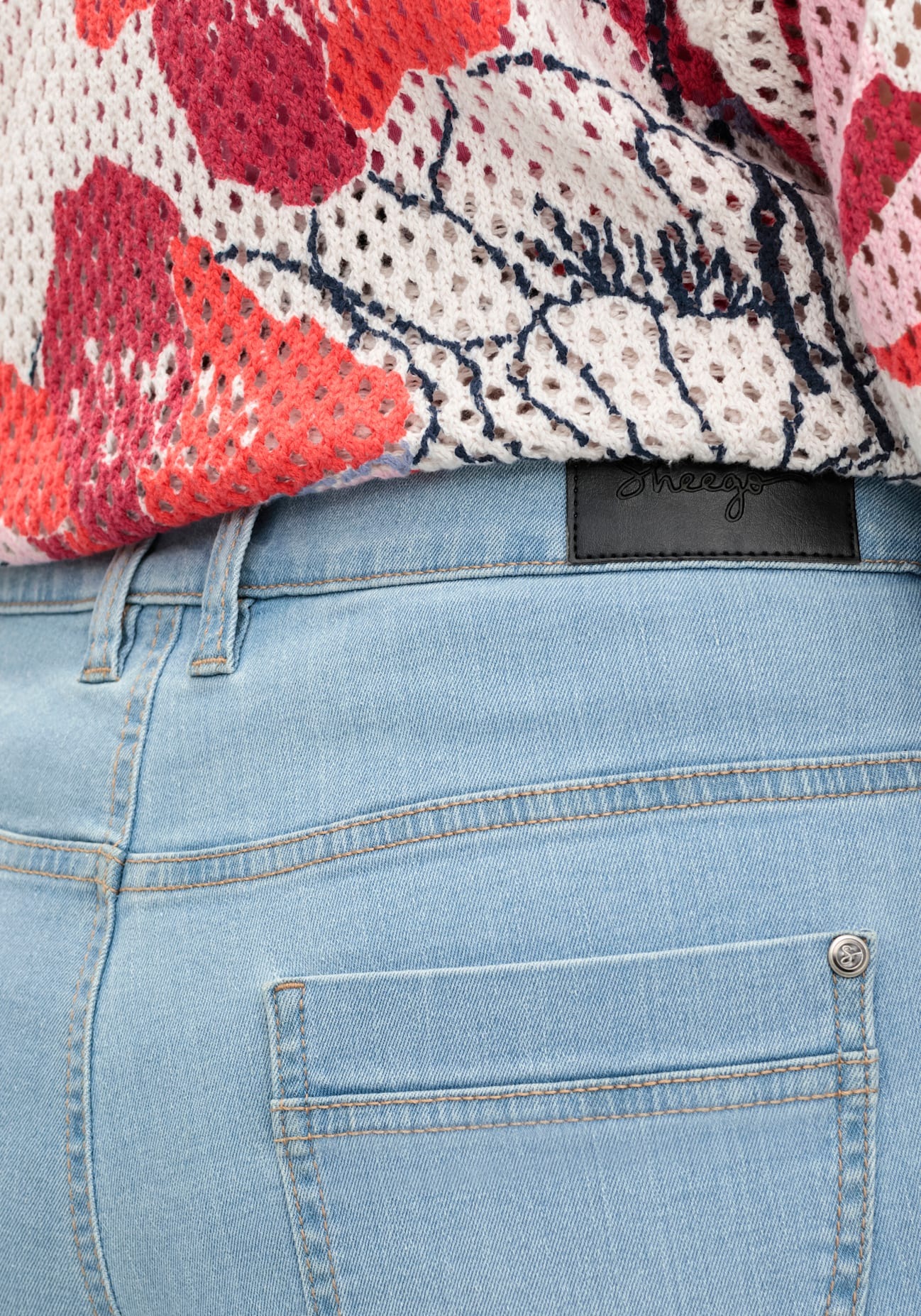 Sheego Bootcut-Jeans 1 Stk. tlg.