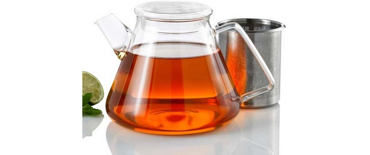 Teekanne Orient 1.5 l, TransparentHochwertige Teekanne aus hitzebeständigem Borosilikatglas