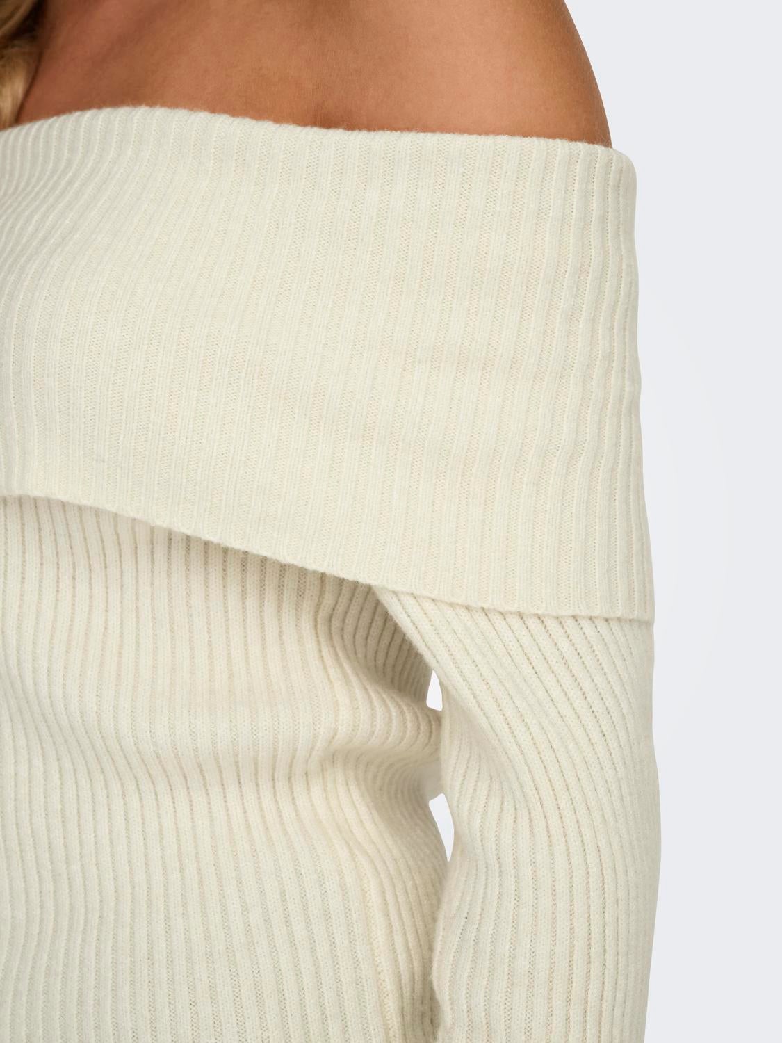 ONLKATIA Strickpullover Whitecap Gray