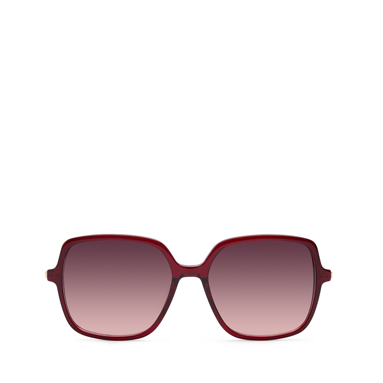 Burgundy zonnebril