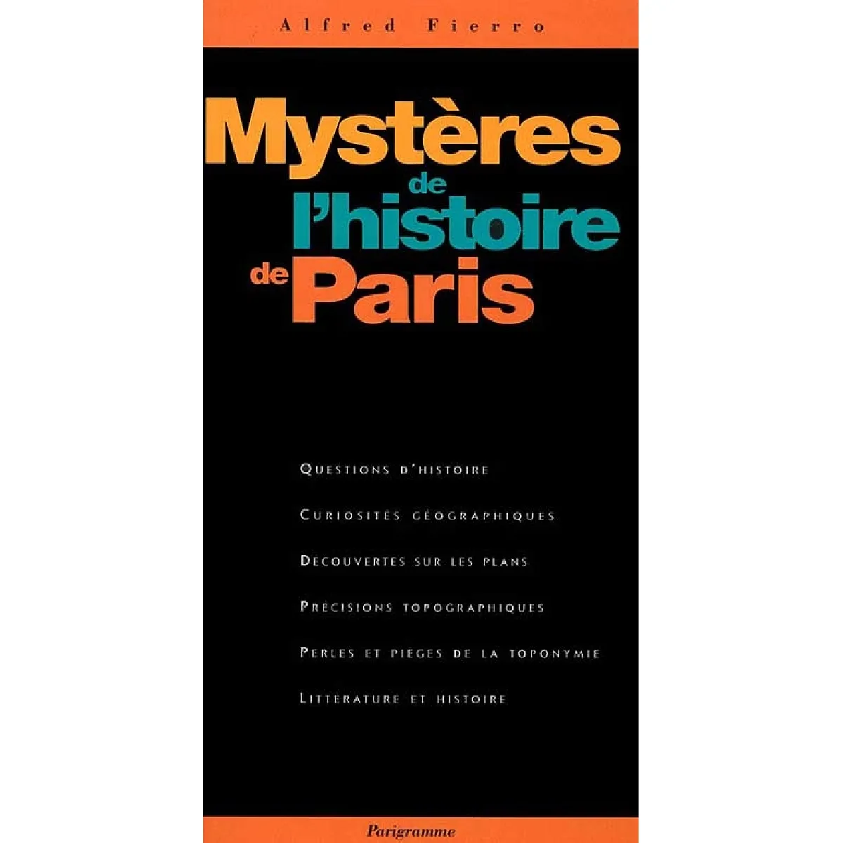 Mystères de l'histoire de Paris · Occasion
