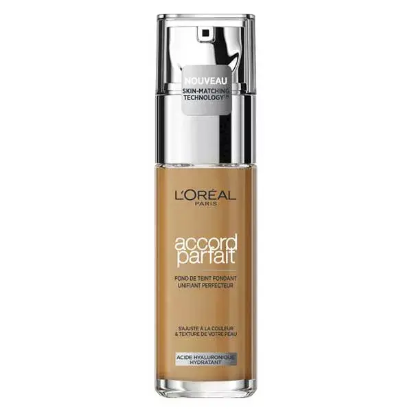 Base Líquida True Match da L'Oréal Paris, nº 6.5.D Caramelo Dourado, 30ml