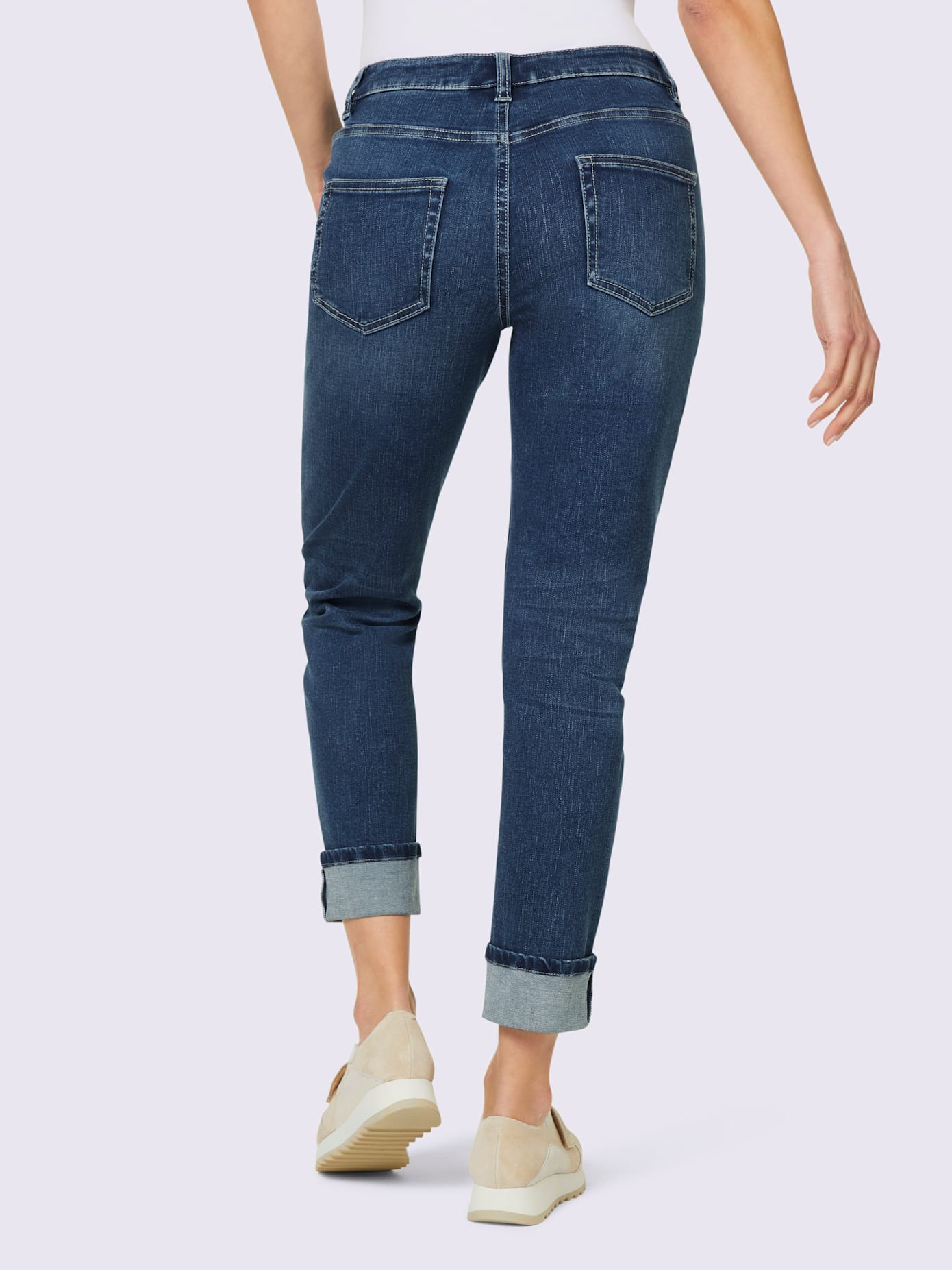 Jean ceinture asymétrique