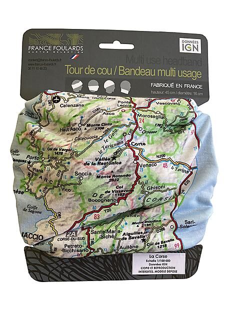 FRANCE FOULARDS - TOUR DE COU CORSE