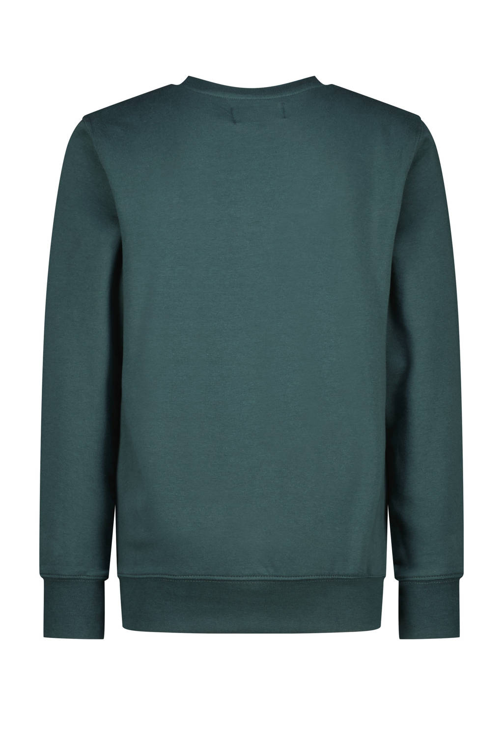 Raizzed sweater Novo met logo donkergroen