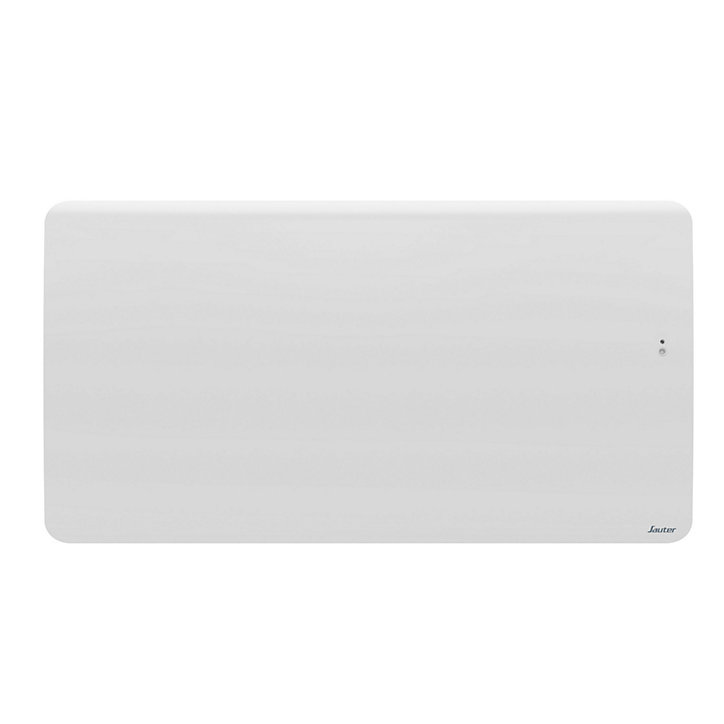 Radiateur électrique double coeur de chauffe lumineux Sauter Hekla blanc 2000W