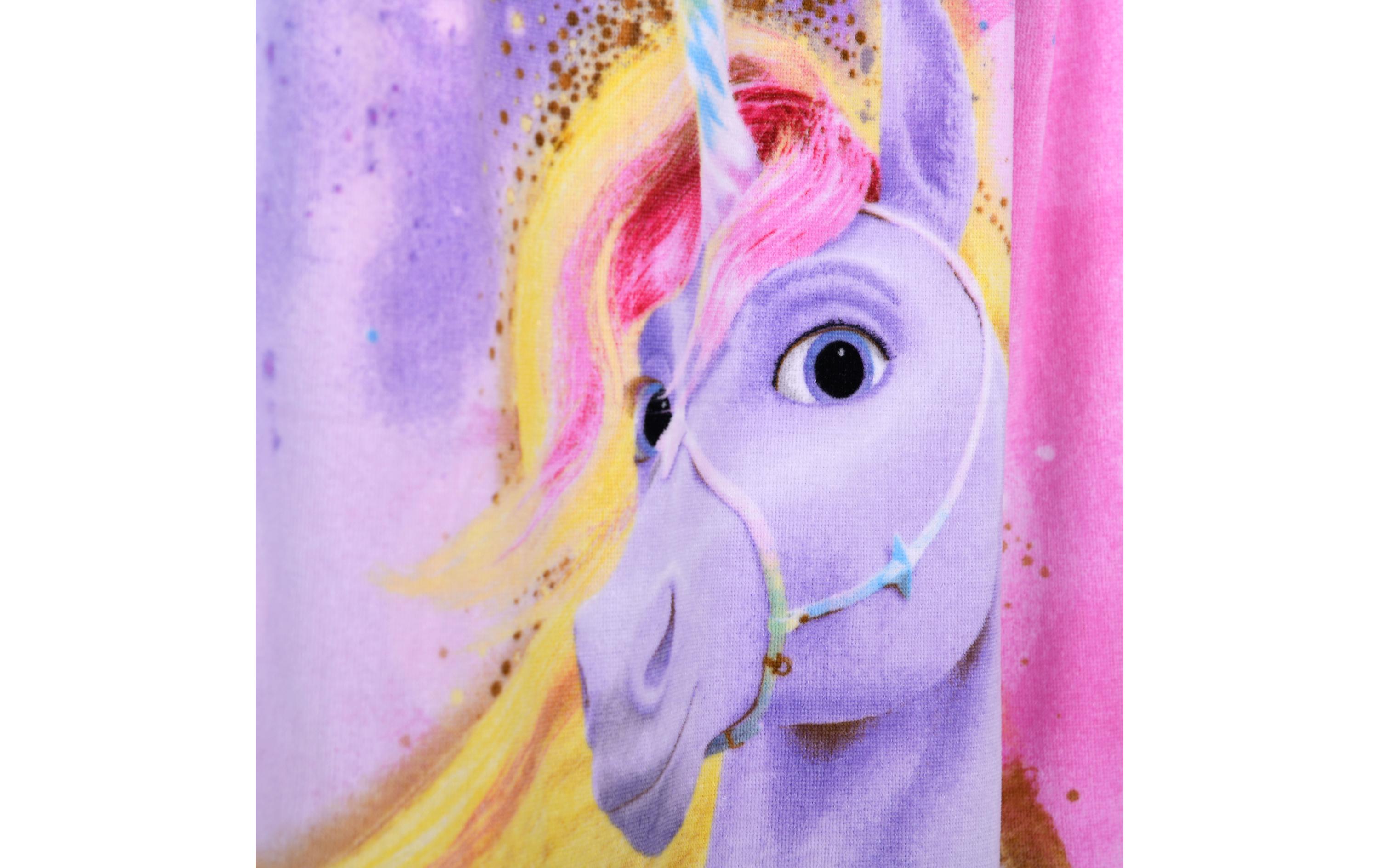 Badetuch Unicorn Academy, 75 x 150 cm, MehrfarbigKinder-Badetuch aus 100% Baumwolle