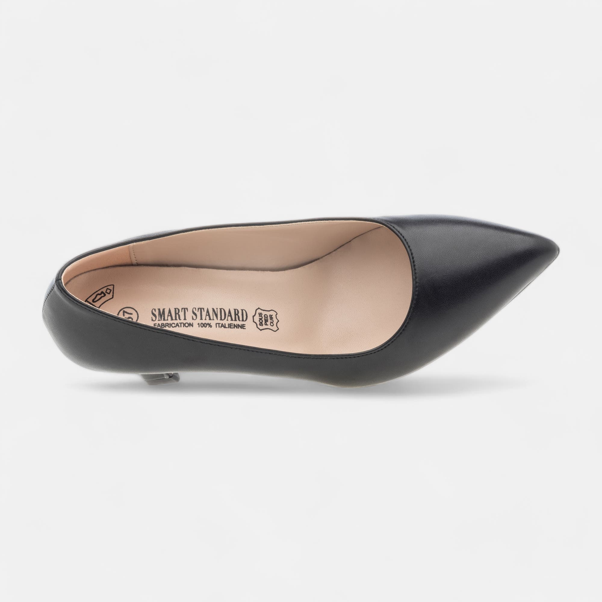Escarpins à talon compensé Femme noir