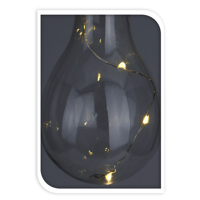 LED-Solarlampe - ca. 7,5 x 15 cm