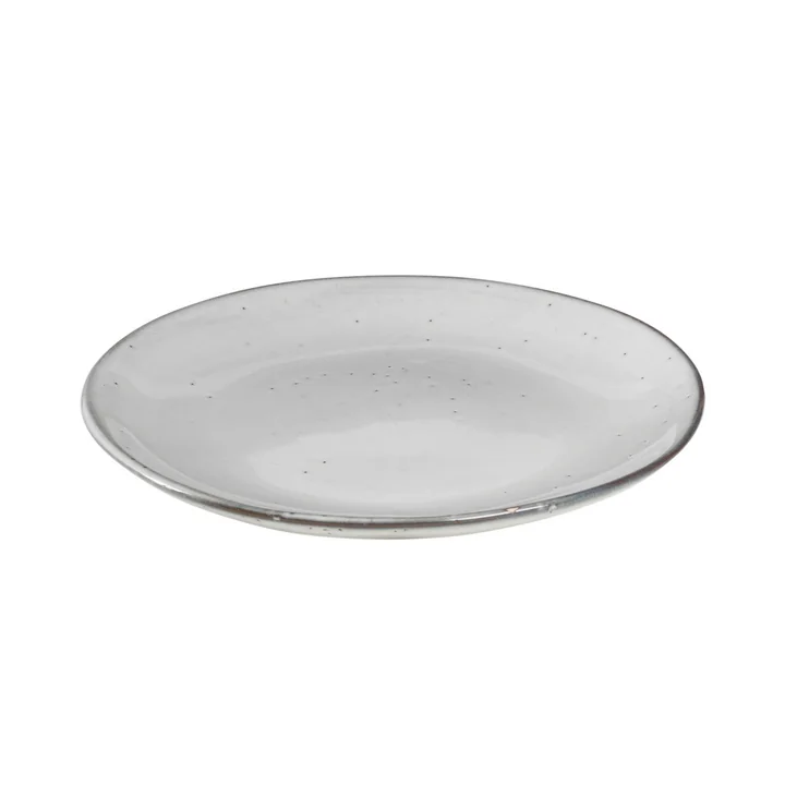 Broste Copenhagen - Nordic Sand Dessert-Teller, Ø 20 x H 2,2 cm