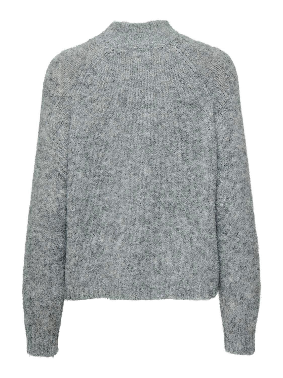 JDYZOEY Strickpullover Light Grey Melange