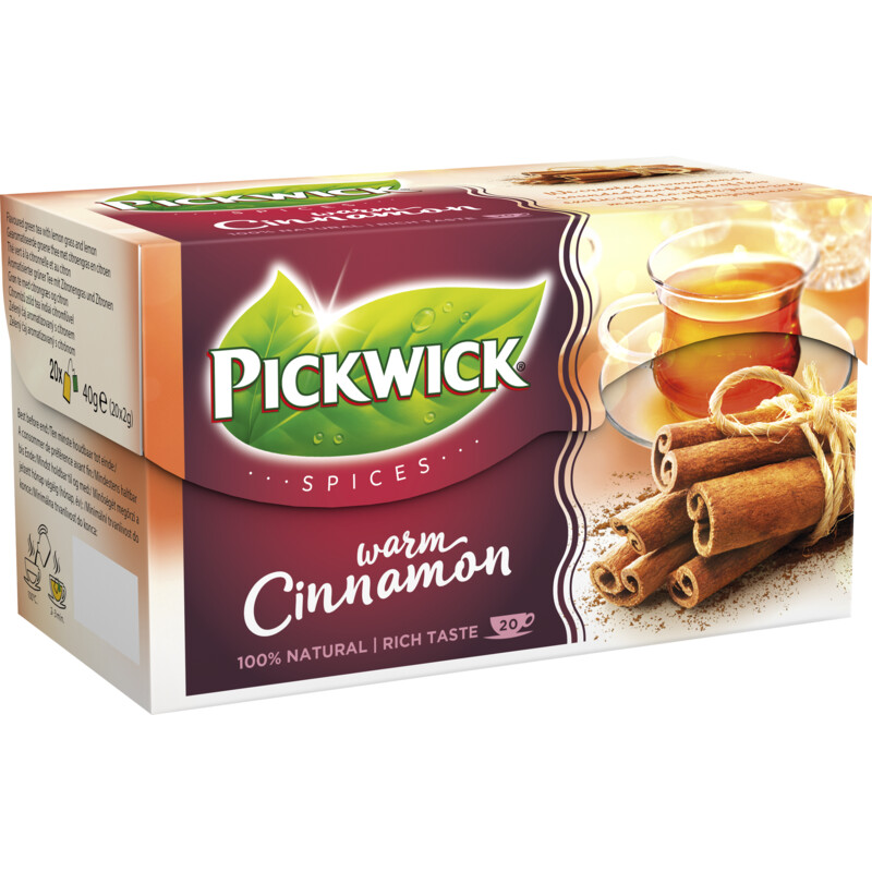 Pickwick Spices kaneel zwarte thee
