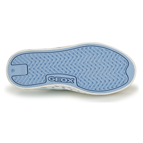 Geox - JR CIAK GIRL - Blanc / Bleu