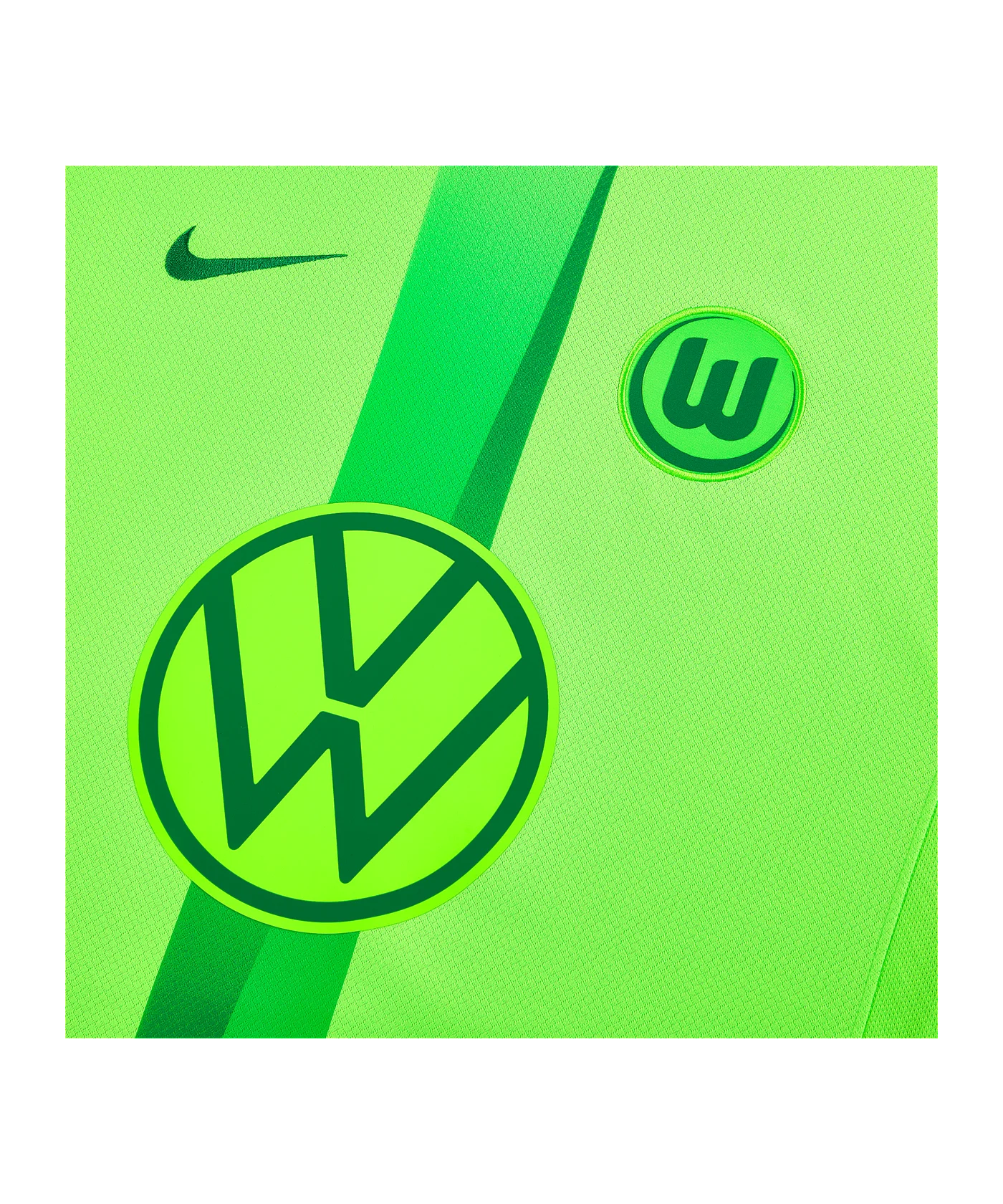 Nike VfL Wolfsburg Trikot Home 2024/2025 Grün F398