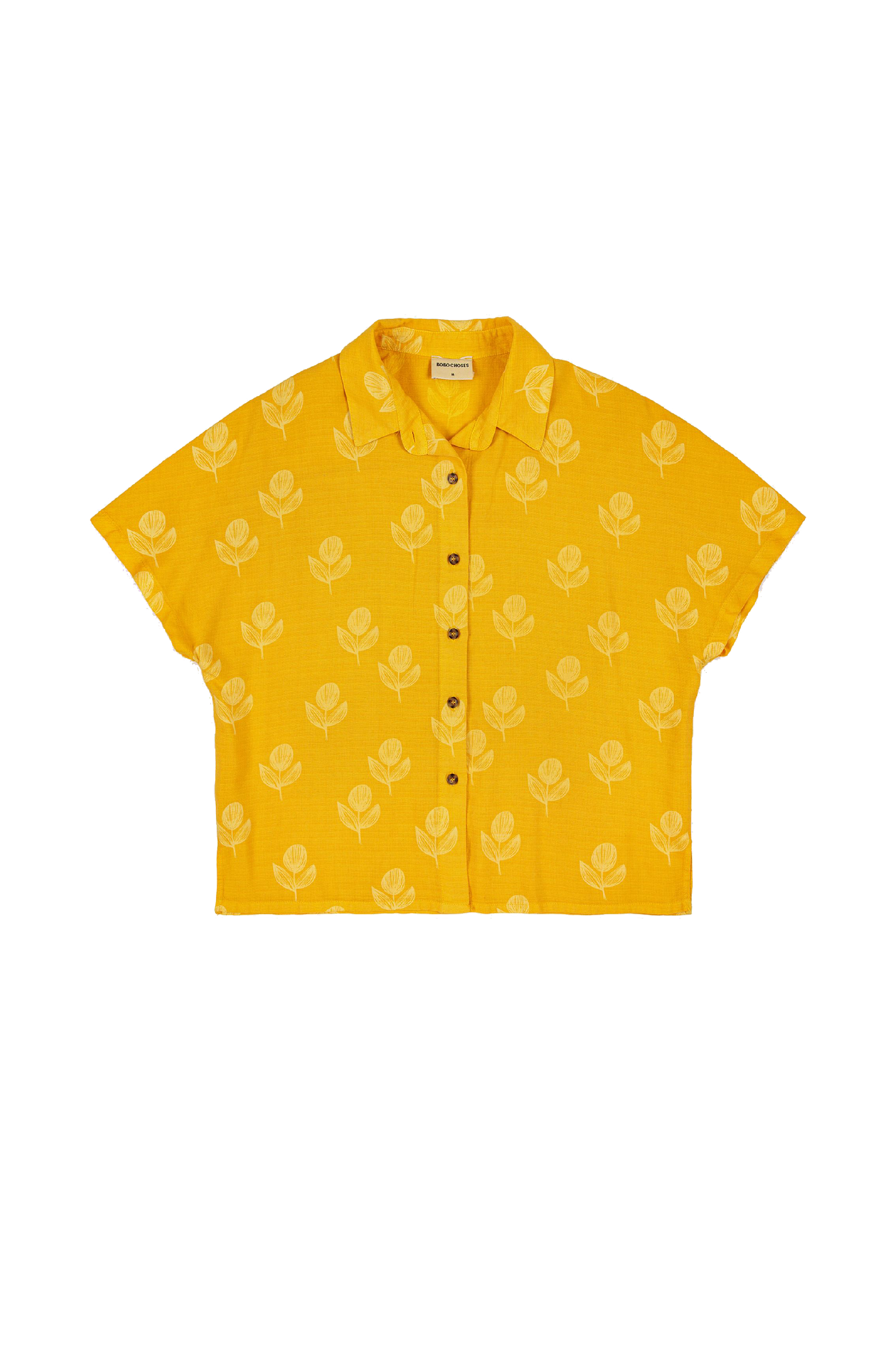 BOBO CHOSES Chemise Bloom Jaune