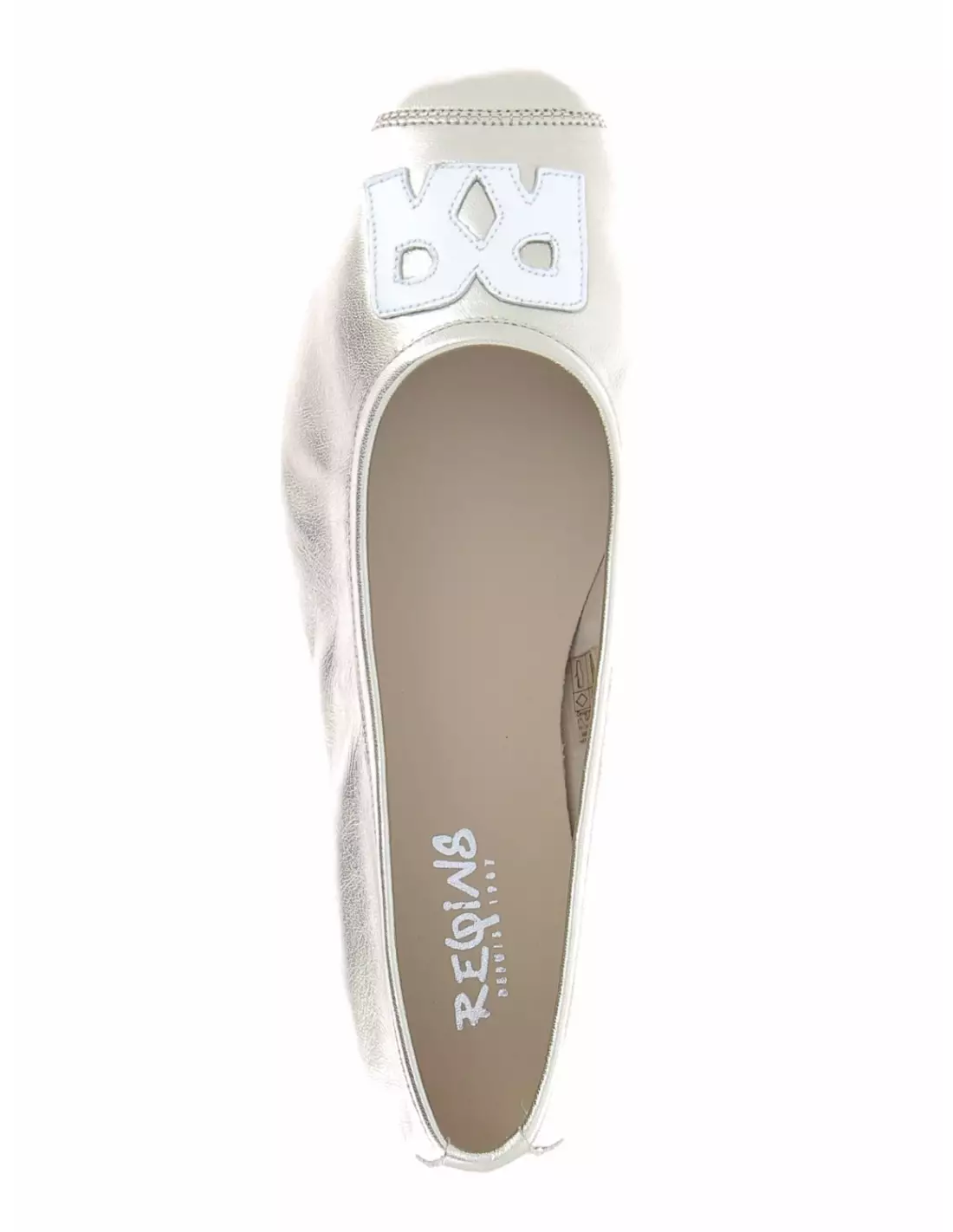 REQINS HAVA - Ballerines & babies ECLATPLATINE