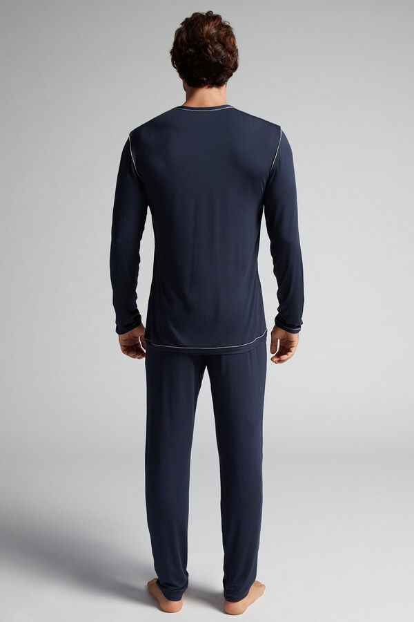Pijama longo micromodal