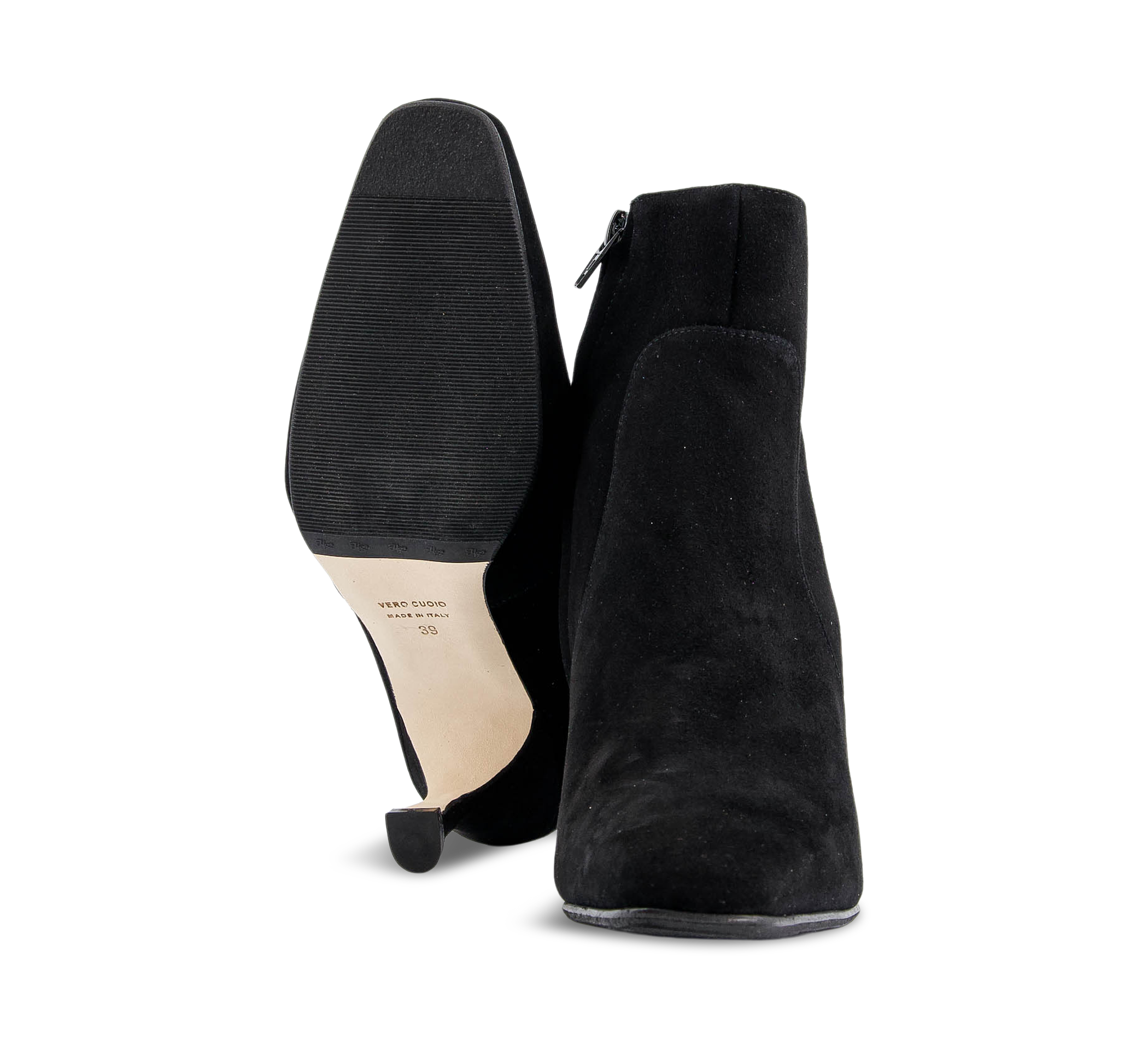 Alberto Zago Klassische Stiefelette schwarz