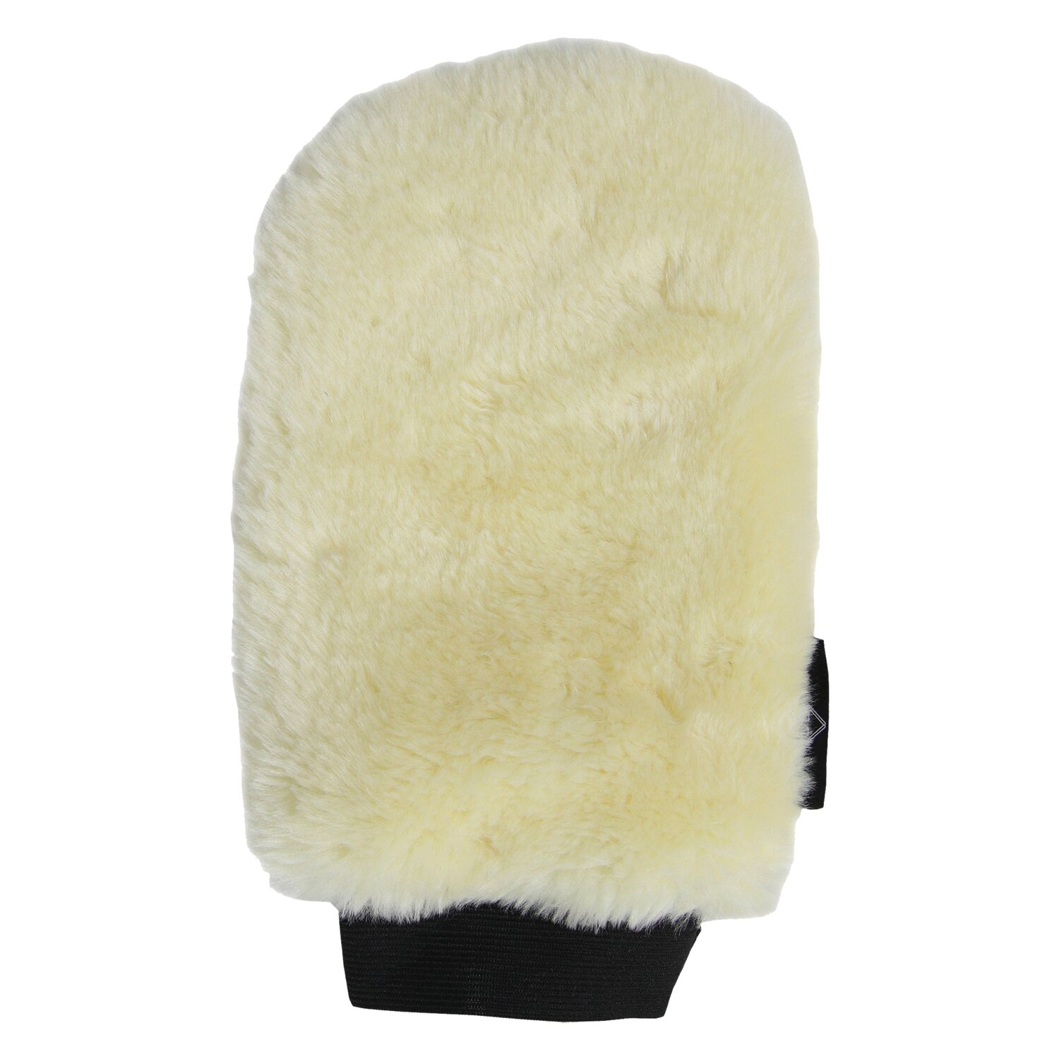 GROOMING DELUXE Lammfell-Putzhandschuh - naturel