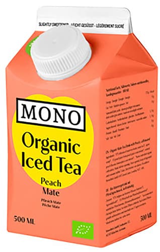 Mono BIO Mate Tee Pfirsich