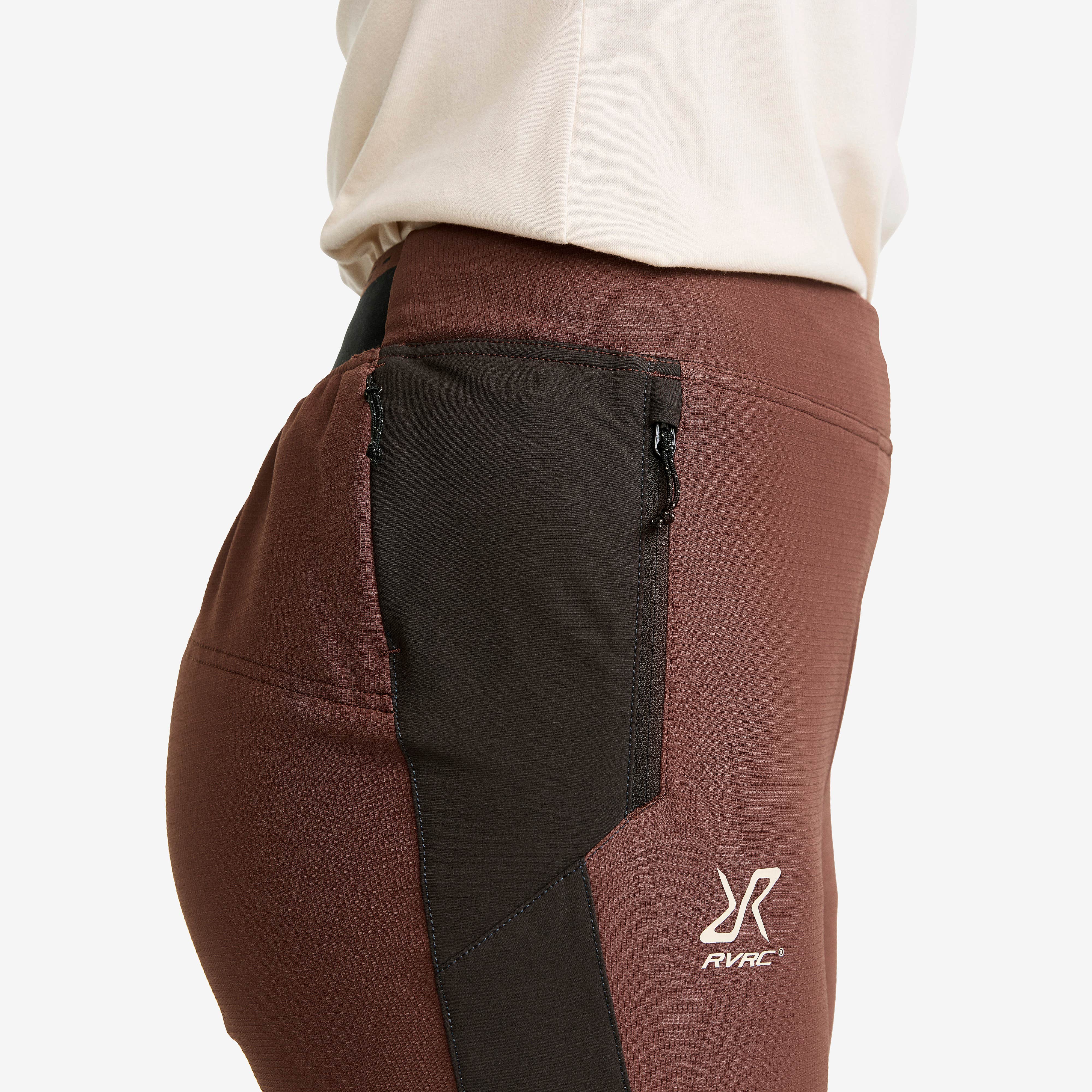 Ridge Trek Stretch Pants Dame Espresso /Brown Stone