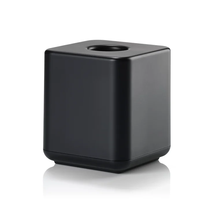 Zone Denmark - Ume Taschentuchbox, 13 x 13 x 15,1 cm, schwarz