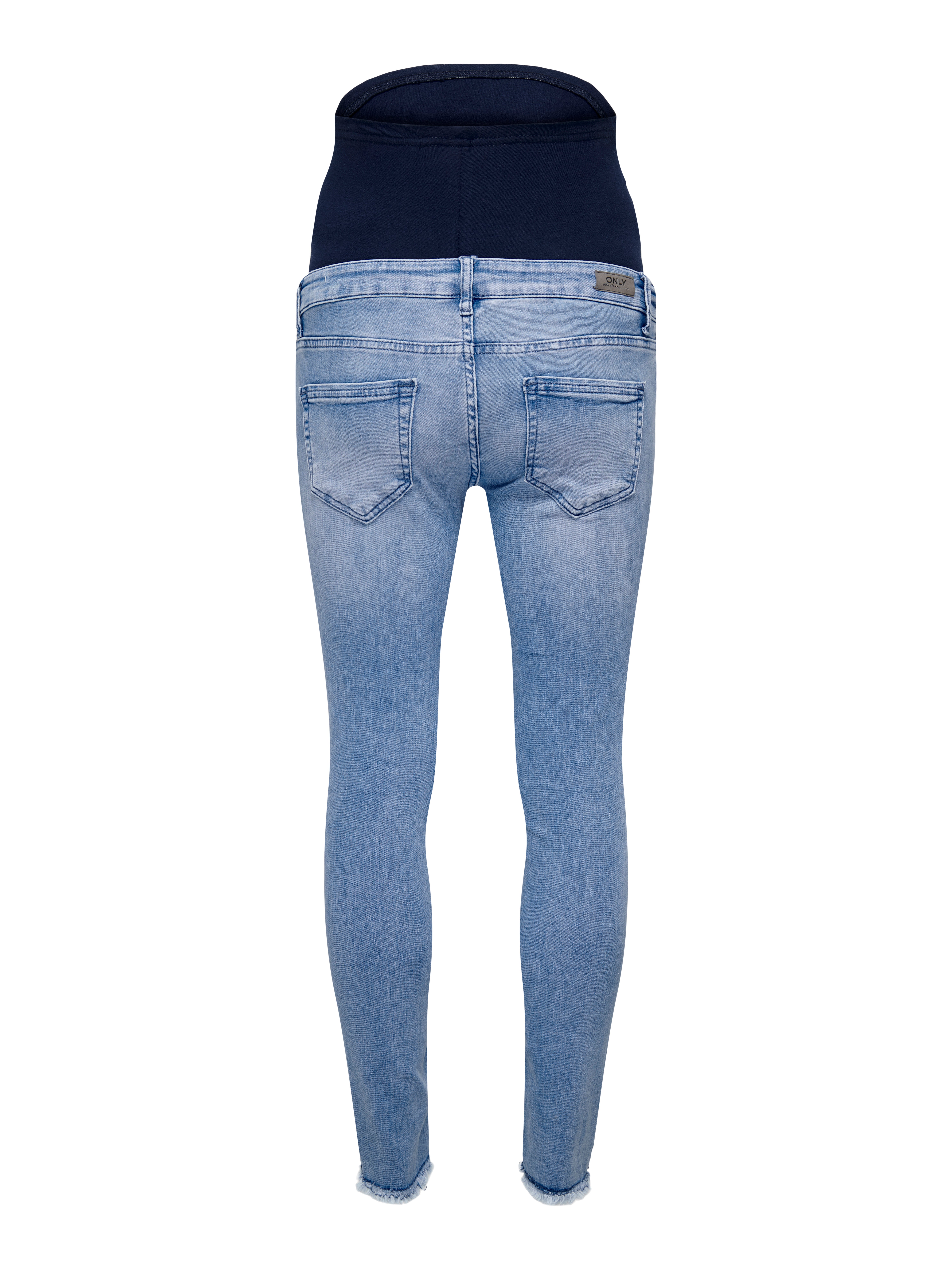OLMBLUSH Mittlere Taille Skinny Fit Jeans Light Blue Denim