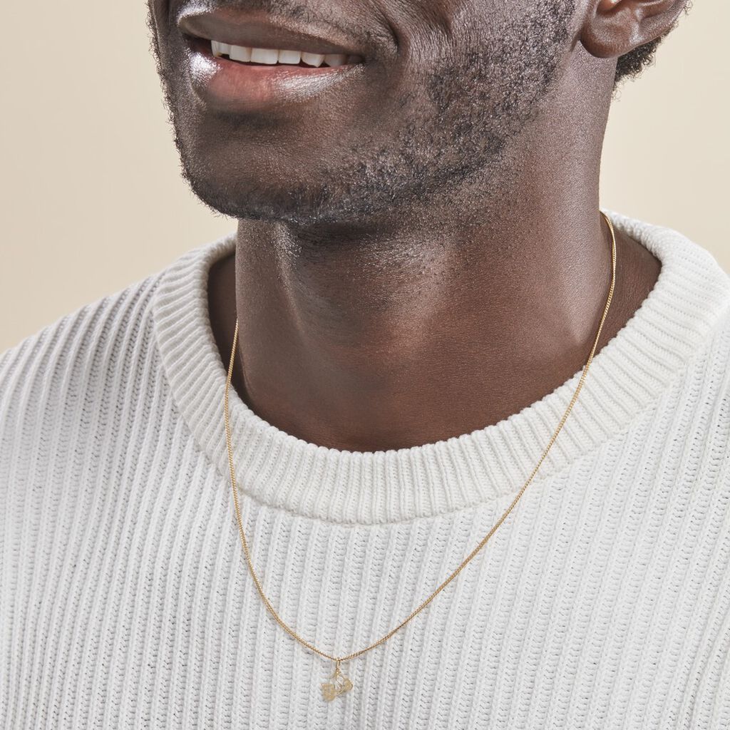 Pendentif Julius Scooter Or Jaune