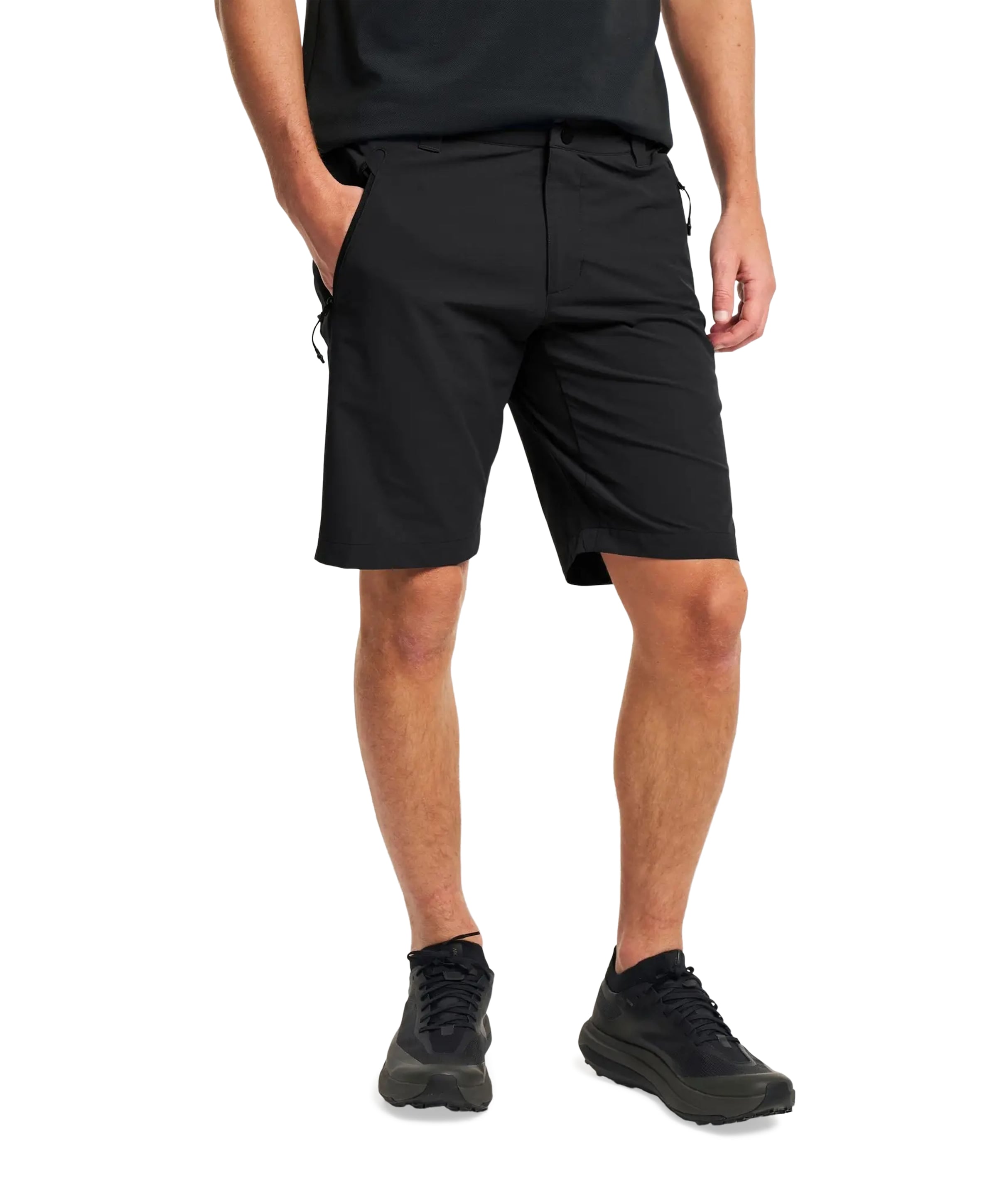 Tenson TXLITE STRETCH MEN heren shorts zwart