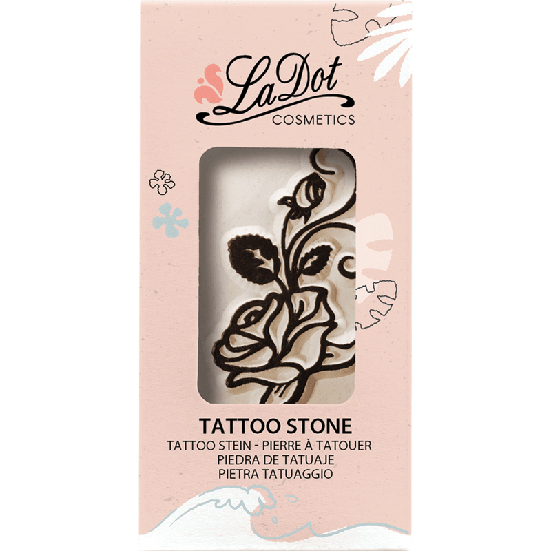 Colop LaDot Tattoo Stein, mittel, grosse Rose