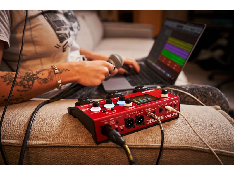 BOSS Effektgerät VE-22 Vocal Performer Multi-Effekt