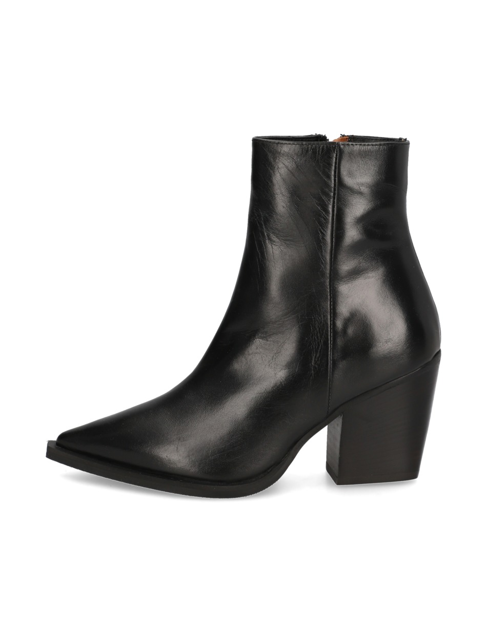 Glattleder Stiefelette