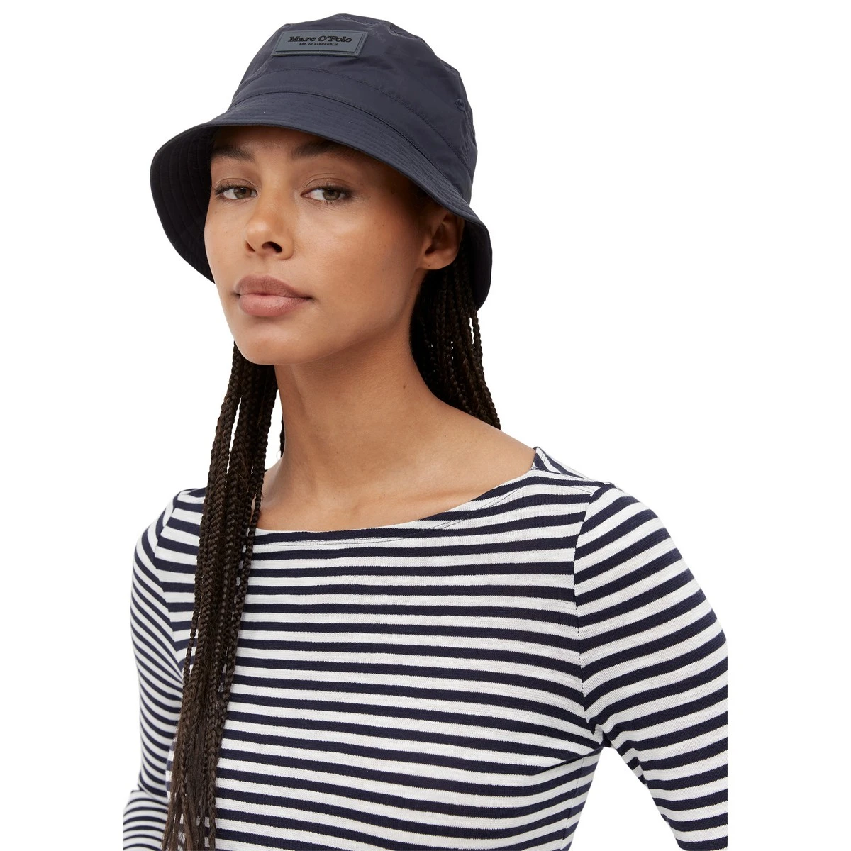 Dames Top 25021 top ls stripe structure