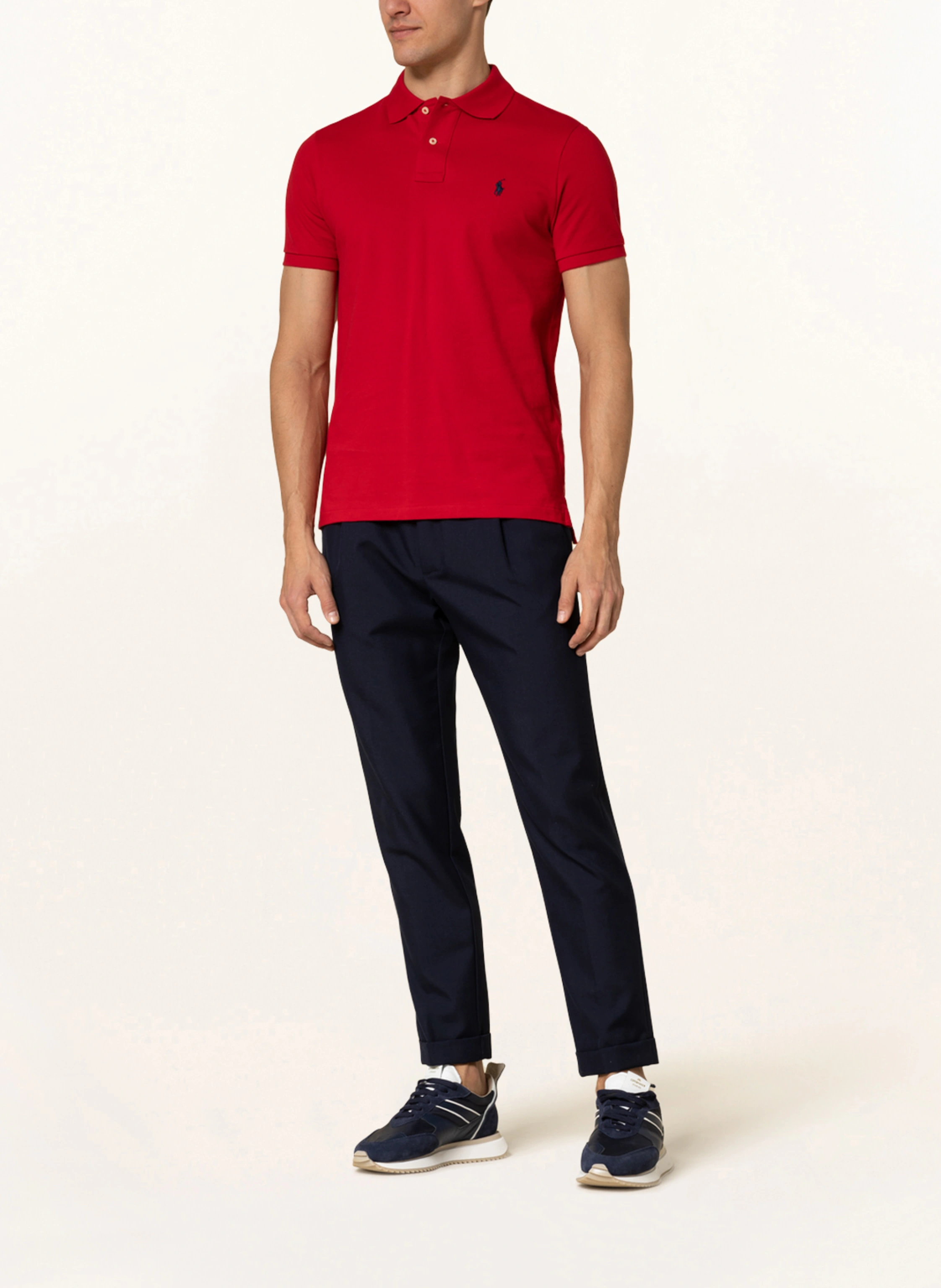 POLO RALPH LAUREN Piqué-Poloshirt Custom Slim Fit
