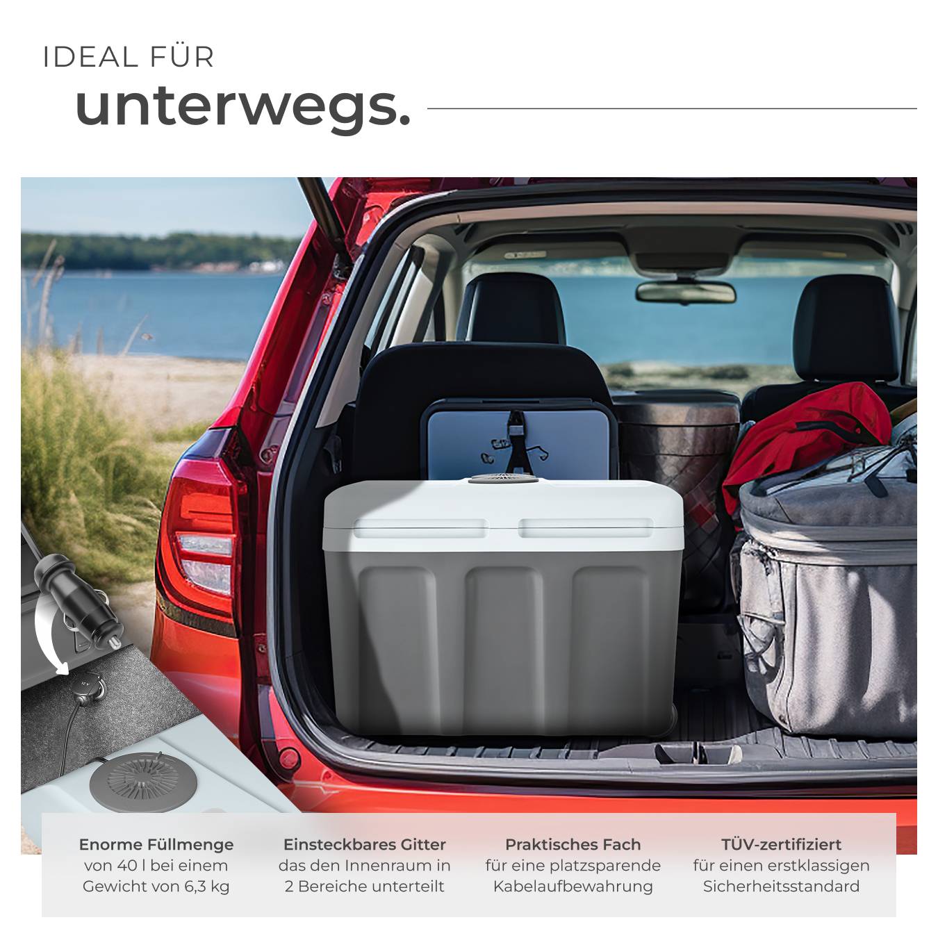 Elektrische Kühl- und Wärmebox