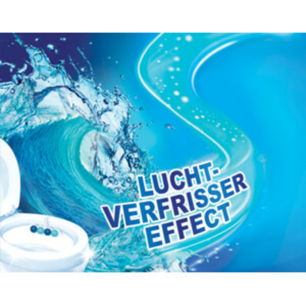 Witte Reus Toiletblok Brilliant Gel Spring Rain