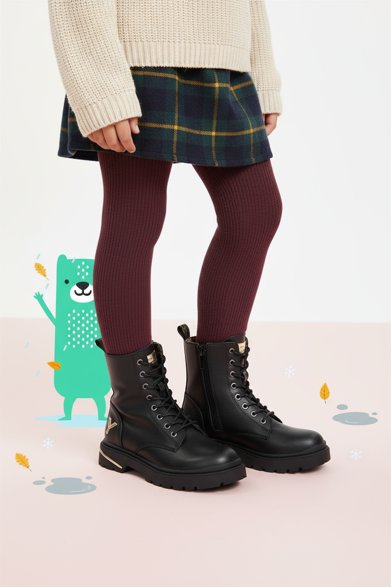 Replay Joplin 15 Veterboots Zwart Meisjes
