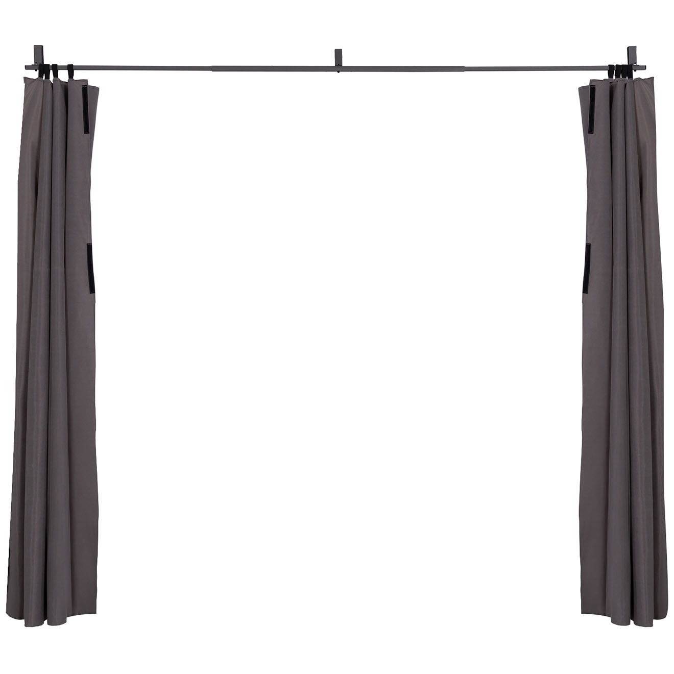 Pratik Garden Rideau Universel pour Pergola Izifix 3M gris - 290x215 cm