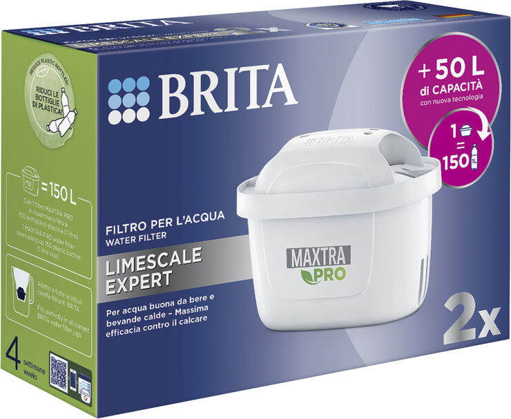 BRITA BRITA PACK 2 MXPRO CARTRIDGES Hvid