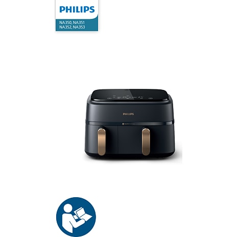 Philips Airfryer Double NA351/00 9 liter